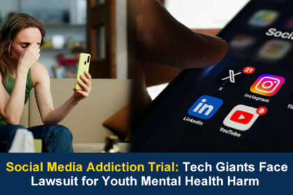 social media addiction, tech giants, youth mental health, legal ruling