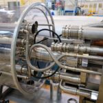 a machine that has a lot of pipes inside of it