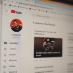 The image shows a youtube channel page.