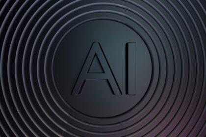 Concentric circles with ai logo in center