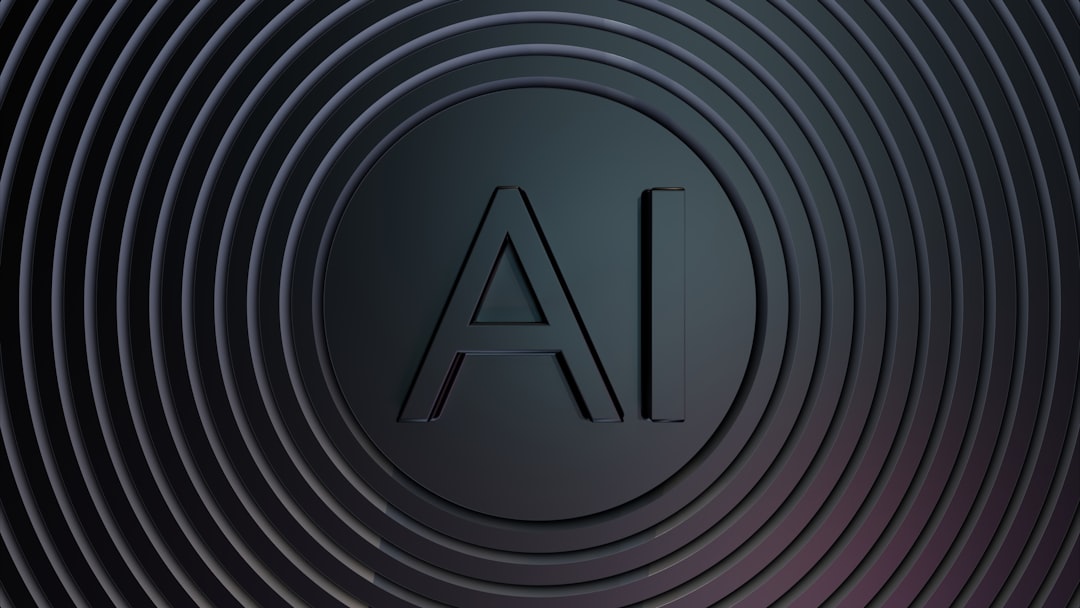 Concentric circles with ai logo in center