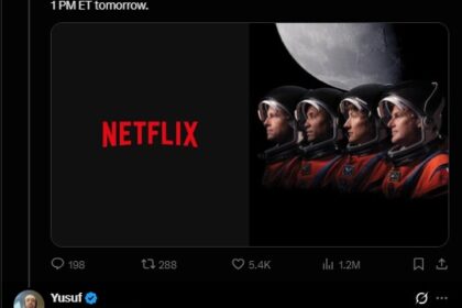 NASA, Artemis II, space communication, 4K, Netflix