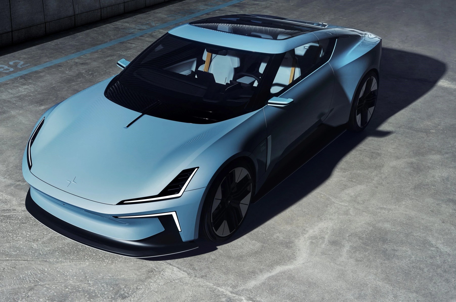 electric convertible, Polestar 6, performance car