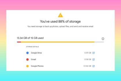 gmail, google storage, cloud storage