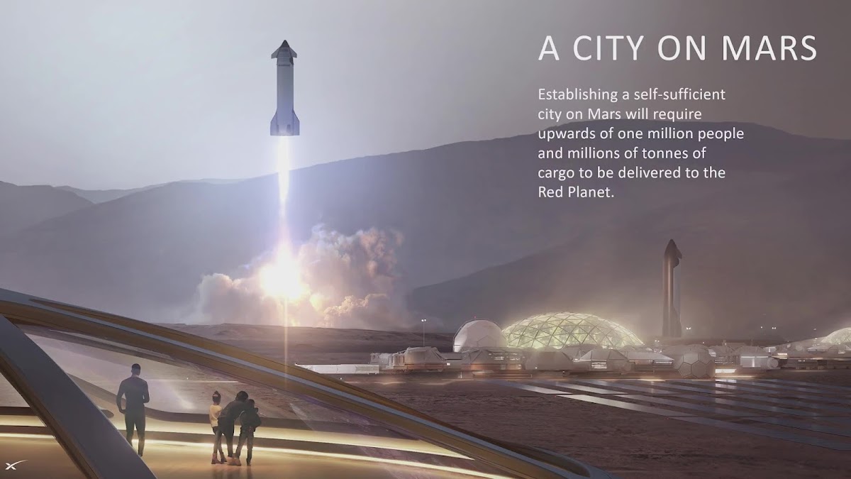 SpaceX, Starship, Mars