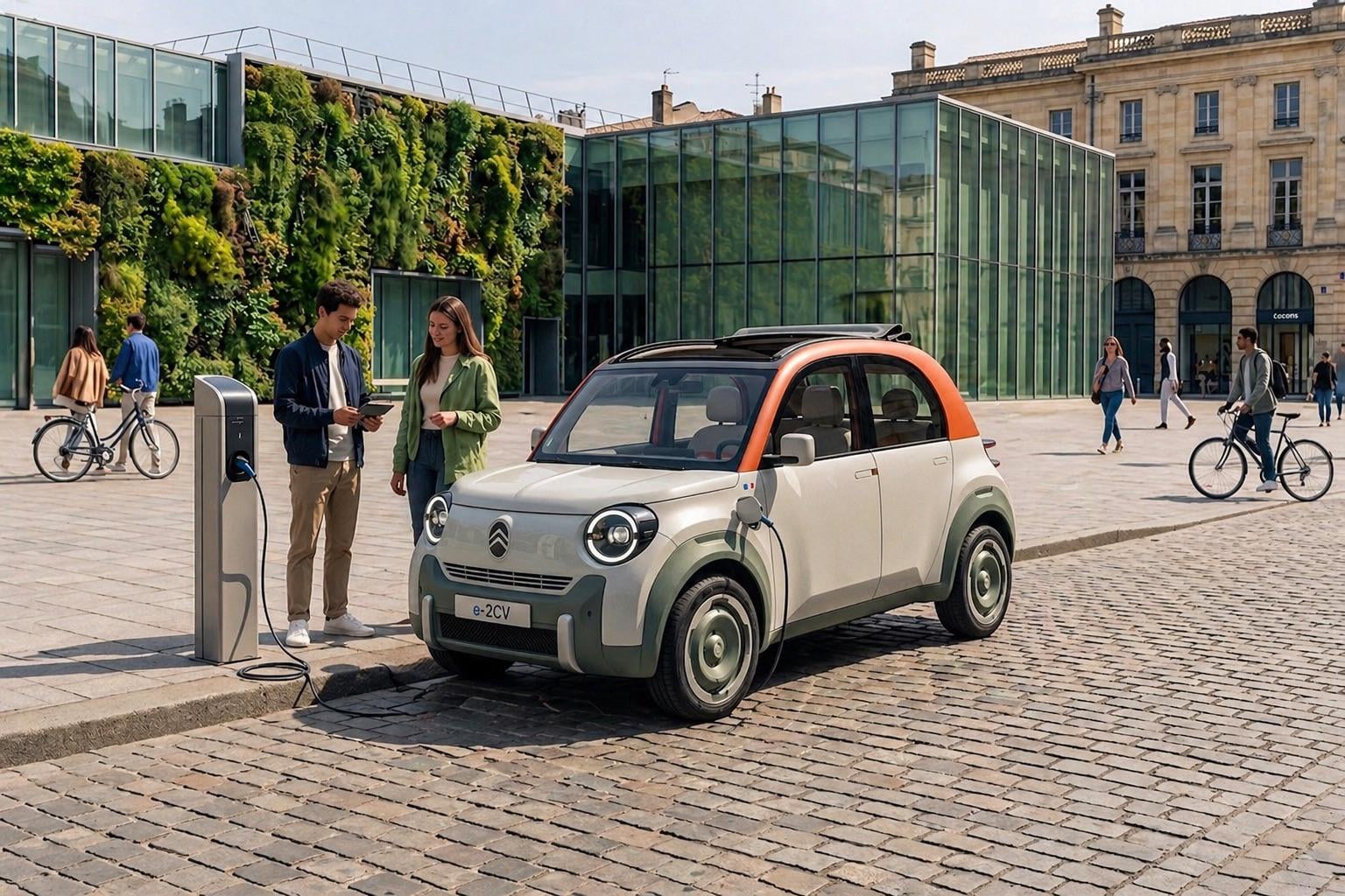 Citroën 2 CV, electric car, Stellantis
