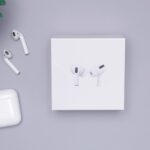 AirPods with box and charging case