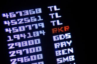 black flat screen computer monitor