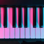 black and white piano keys