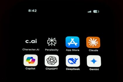 A close up of a cell phone with icons on it