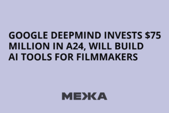AI in film, cinema technology, creative industry, A24, Google investment