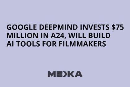 AI in film, cinema technology, creative industry, A24, Google investment