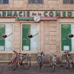 parked bikes