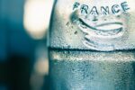 clear glass bottle with water droplets