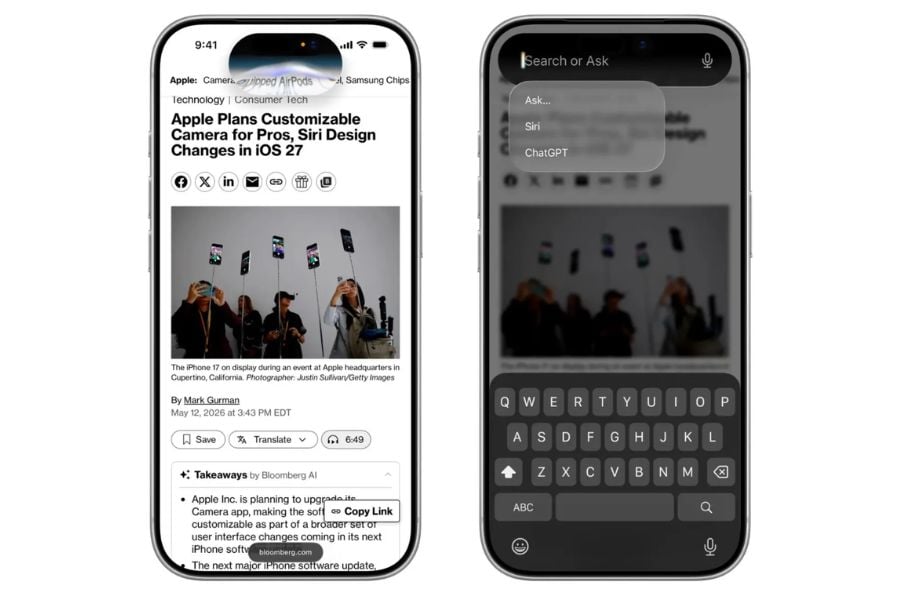 iOS 27, Apple, WWDC 2026, performance, design