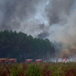 wildfire, Gironde, climate change, firefighters