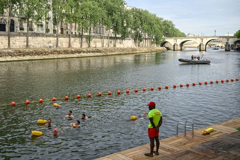 Paris, Seine, swimming, river, pollution, environment