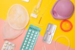 condom and tablet packs
