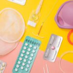 condom and tablet packs