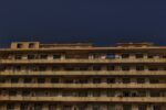 a tall building with balconies and balconies on the balconies
