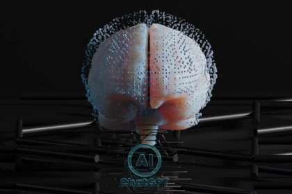 a computer generated image of a human head
