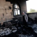 Israeli settlers, West Bank, Palestinian village attack
