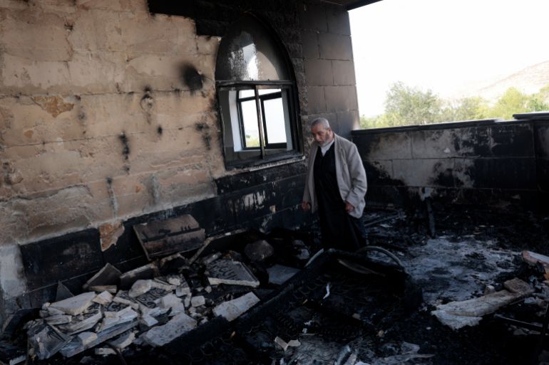 Israeli settlers, West Bank, Palestinian village attack