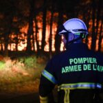 Landes, wildfire, firefighters