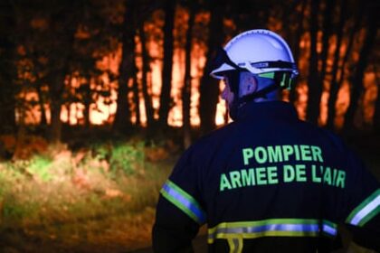 Landes, wildfire, firefighters