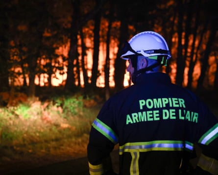 Landes, wildfire, firefighters