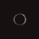 solar eclipse digital wallpaper