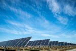 solar panel under blue sky