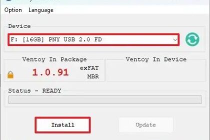 ventoy, usb bootable, installation iso